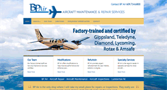 Desktop Screenshot of bpairaviation.com